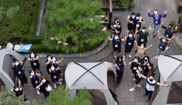 학교로 찾아가는 힐링열차 소원나무 점등식.