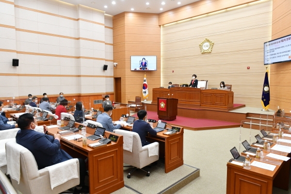 보령시의회 임시회 폐회