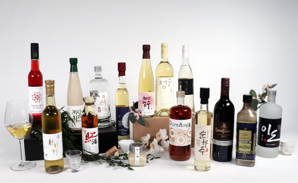 2020 우리술 품평회 수상작 15종 제품사진