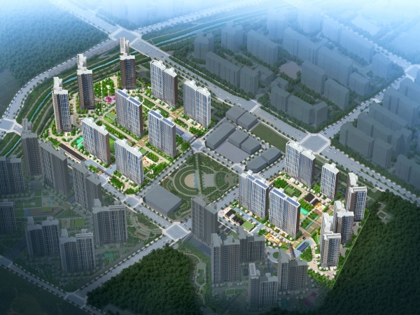 대전 용산지구 호반써밋 유성 그랜드타운 조감도. (자료제공:호반건설)