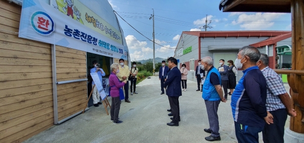 허태웅 농촌진흥청장 백석올미 방문