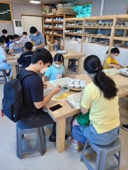 평생학습주간 가족단위 도예체험