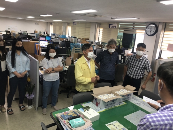 추석맞이 청렴결의 캠페인 실시 장면