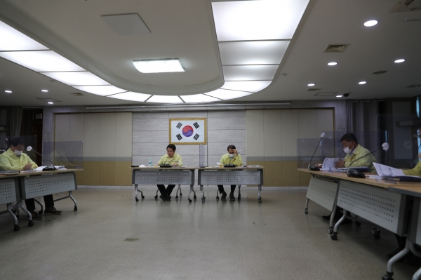 10월 확대간부회의 개최 모습