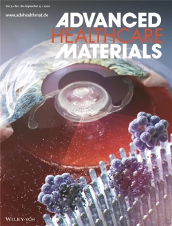 나노종합기술원이 개발한 항균 인공수정체 기술이 Advanced Healthcare Materials 표지논문으로 선정됐다.