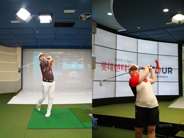 (좌) 지난 9월 열린 ‘2020 삼성증권 GTOUR 남자대회(GTOUR MEN`S) 5차 결선 대회’ 우승자 김홍택 선수,. / (우) 지난 9월 열린 ‘2020 롯데렌터카 GTOUR 여자대회(GTOUR WOMEN`S) 5차 결선 대회’ 우승자 정선아 선수