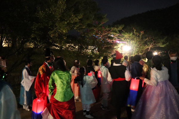 우암야행 진행 모습