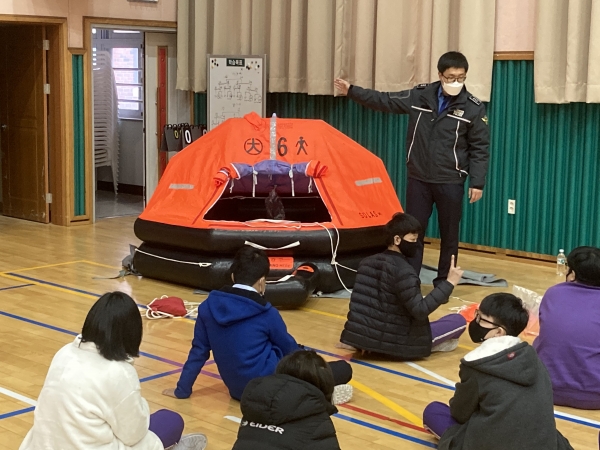 대전학생해양수련원-보령해양경찰서 수상안전교육.