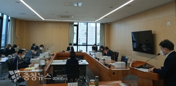 충남도의회, 충남정보문화산업진흥원 행정사무감사