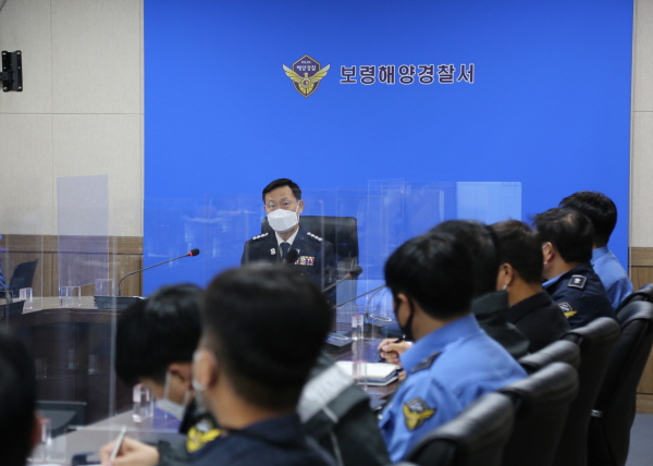 방상천 보령소방서장 강연 모습