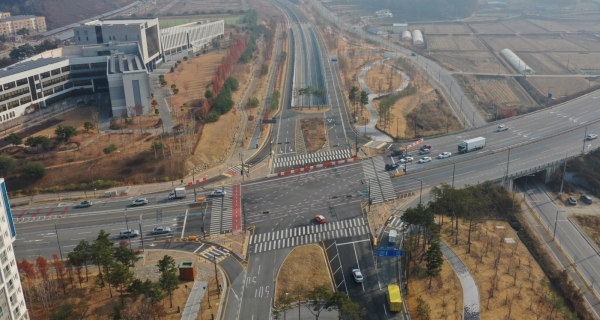 세종시 외곽순환도로 4생활권 구간.