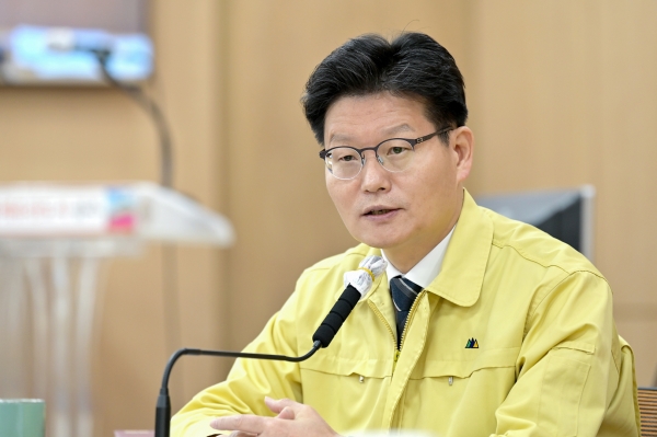 공주시 코로나19 대책회의 및 월간업무보고회 사진