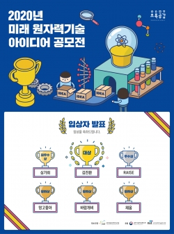 미래 원자력기술 아이디어 공모전 입상자 명단