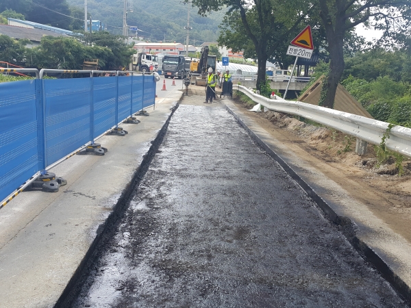 하수처리시설 공사 현장