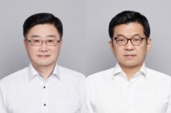 (왼쪽부터) 한국타이어앤테크놀로지㈜ 김용학 부사장, 서호성 부사장