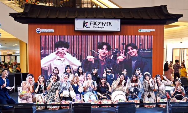 태국 방콕 K-Food Fair 현장 라이브 이벤트 사진