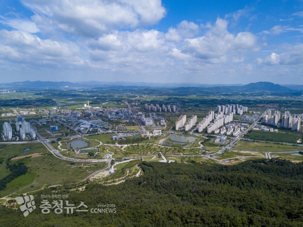 내포신도시 전경