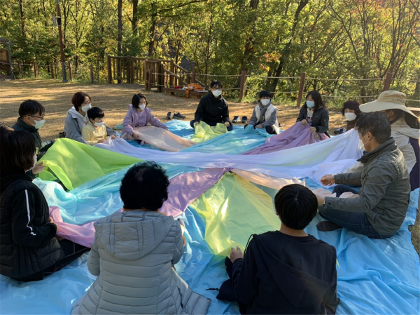 국립칠곡숲체원_숲속에서 친밀감형성 힐링교실