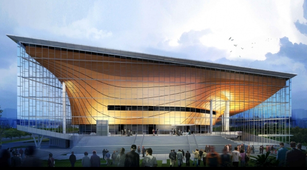 세종 아트센터 조감도