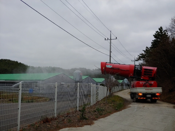 고병원성 AI 방역 총력 대응 모습