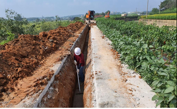 상수도사업 사진