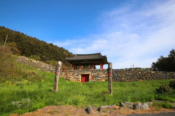 안흥진성 모습.