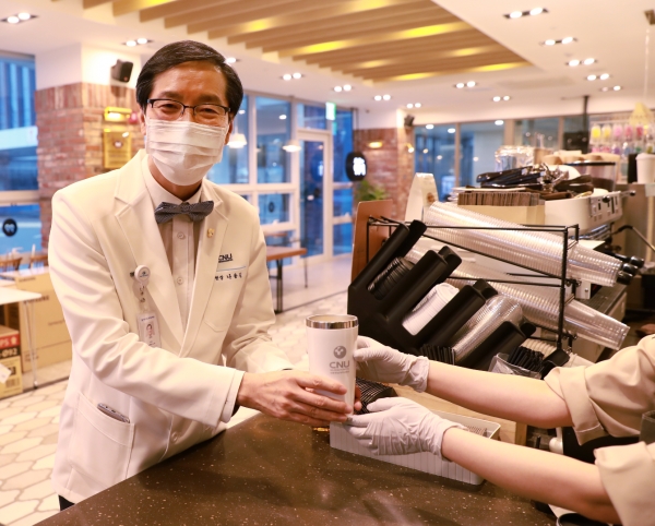 나용길 원장, ‘탈플라스틱 캠페인’ 동참