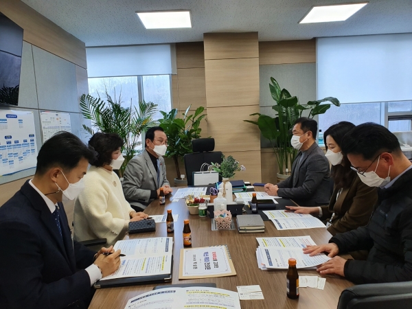 박상돈 시장, 질병관리청 백신 물량 지원 요청 방문