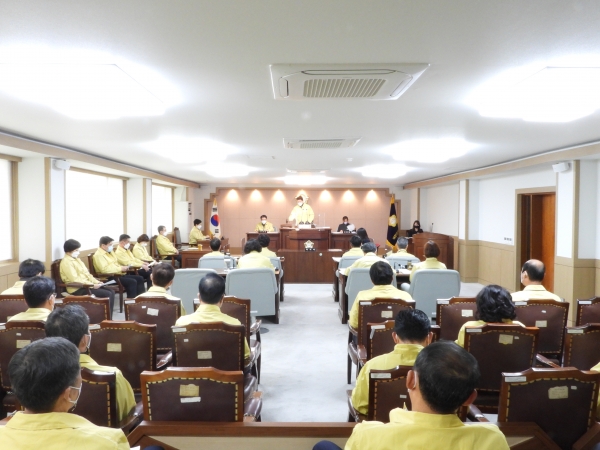 대전 대덕구의회 본회의장 모습