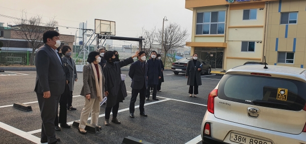 대전시의회 복지환경위원회 대전시립중고등학교 현장 방문