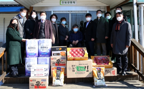 당진시의회, 설명절 맞아 사회복지시설 위문