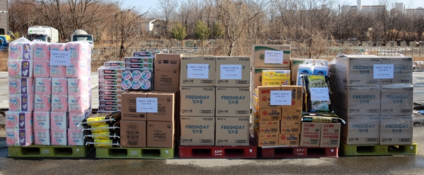 아산시의회 사회복지시설 위문품