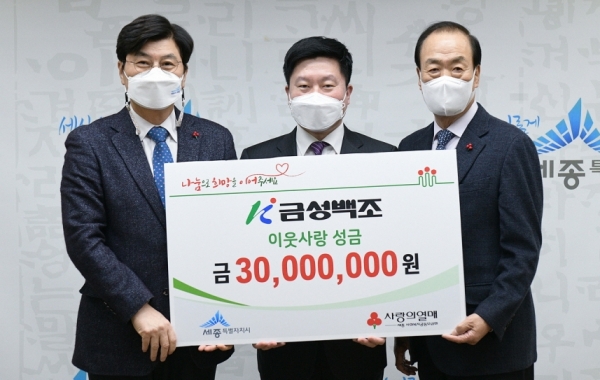 금성백조 성금기탁식