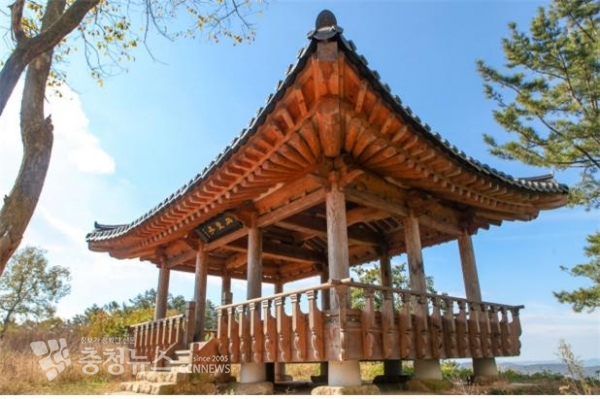 결성읍성 전망대 ‘석당정’ 전경