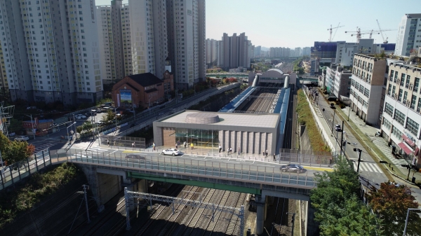 두정역 북구출입구 조감도