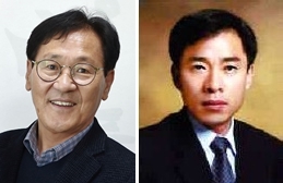 사진 왼쪽부터 이은웅 장애인체육회 사무처장, 나채웅 신임 사무처장