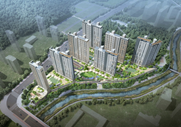 계룡자이 조감도