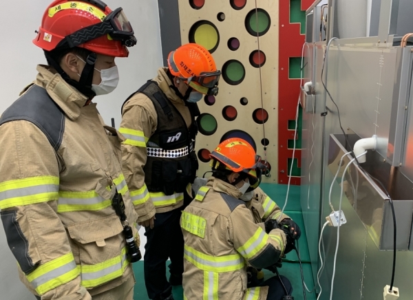 세종소방본부 비상전력 공급훈련