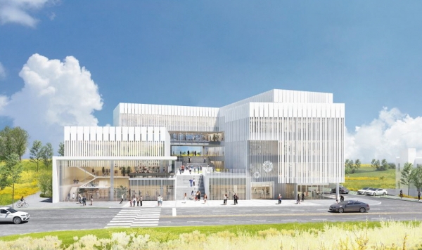 공주시 복합커뮤니티센터 조감도