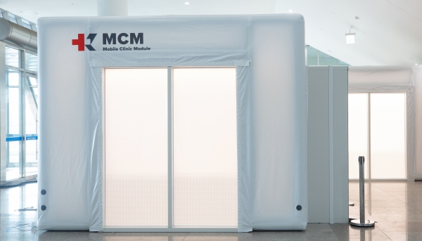 KAIST 남택진교수 연구팀의 이동형음압병동.