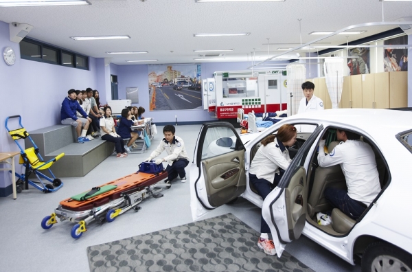 남서울대 응급구조학과 모습