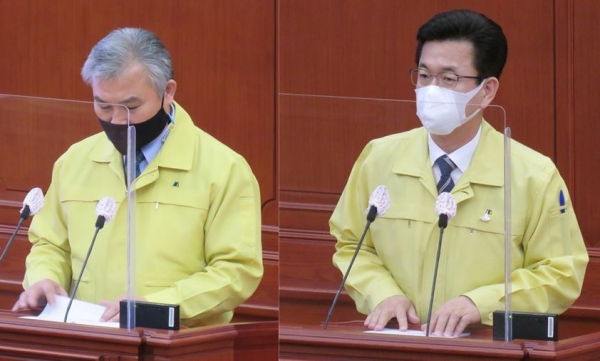 정기현 대전시의원, 허태정 대전시장