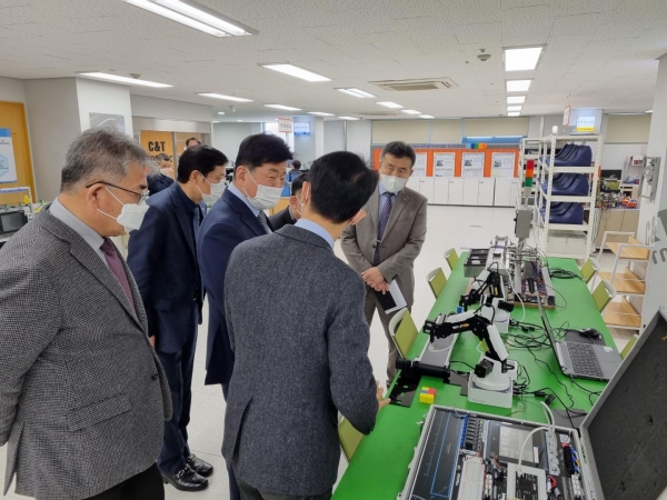 한국폴리텍 조재희 이사장, 대전캠퍼스 방문 모습
