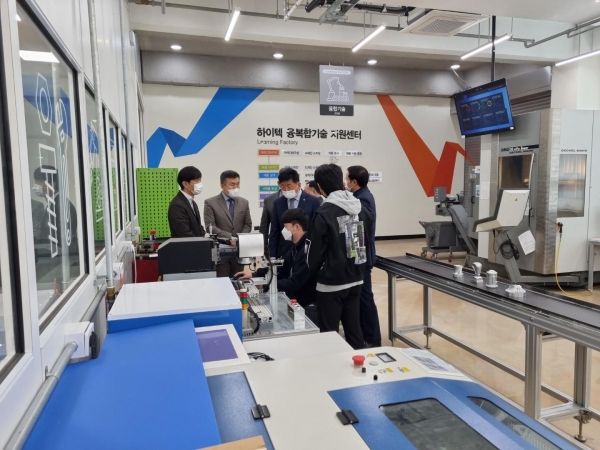한국폴리텍 조재희 이사장, 대전캠퍼스 방문 모습