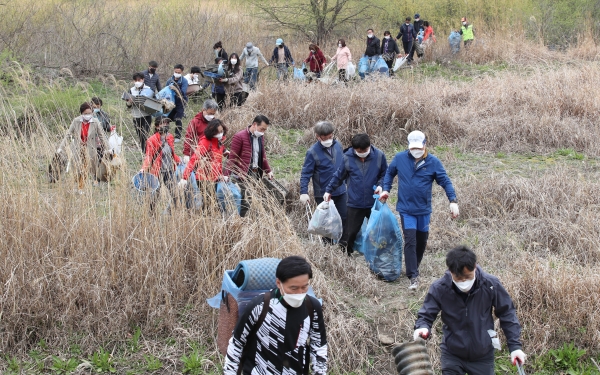 환경정화활동 모습