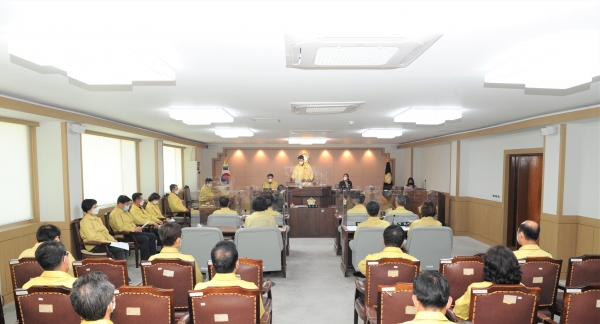 대덕구의회 본회의장 모습.