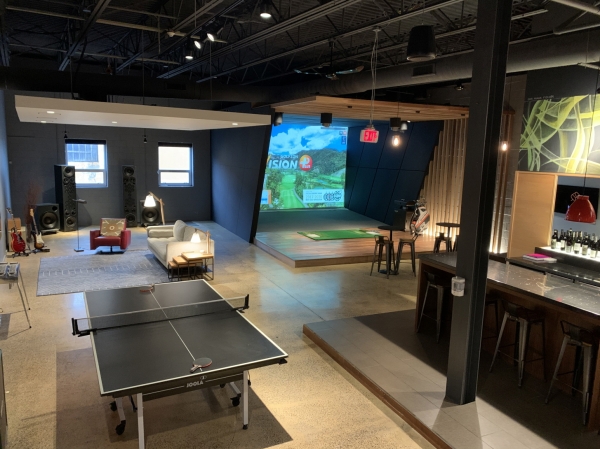 골프존의 프리미엄 스크린골프 시스템