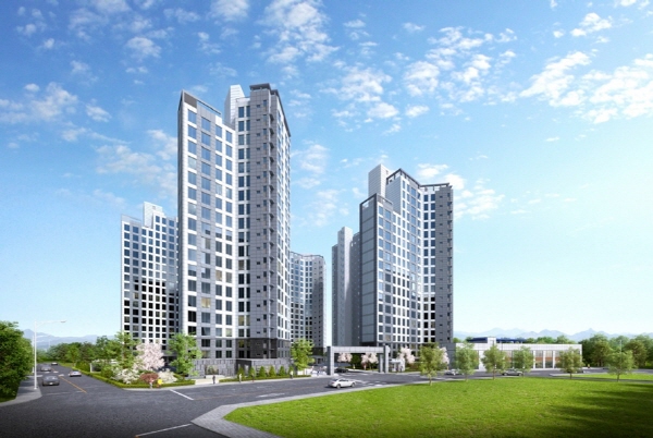 [일군 스위트클래스 강경 투시도] 자료 : 일군토건