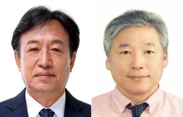 왼쪽부터 천문연 박영득 신임 원장, 한의학연 이진용 신임 원장.