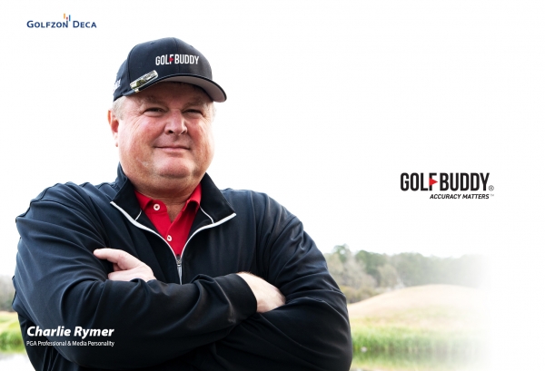 골프존데카의 거리측정기 브랜드 골프버디 엠버서더 찰리 라이머
